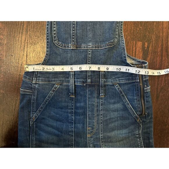 Madewell Denim Skinny Overalls Size XS - Picture 7 of 10